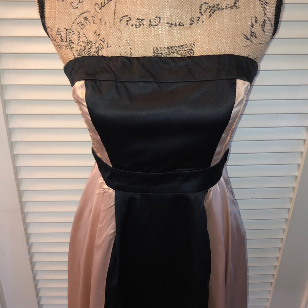 The Limited NWT! Strapless Satin Dress - Picture 3 of 8